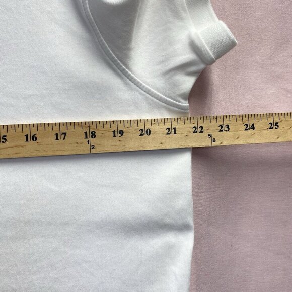 Nautica Classic Fit Short Sleeve Dual Tipped Collar Polo Shirt Men Medium White - Picture 8 of 16